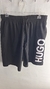 Bermuda Drifit Hugo Boss Escrito Preto