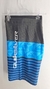 Elastano Oakley Escrito Vertical Linhas Azul