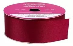 Cinta Raso Doble Faz N°5 Ancho 25mm Deco Rollo X 10 Metros