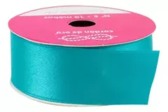 Imagen de Cinta Raso Doble Faz N°5 Ancho 25mm Deco Rollo X 10 Metros