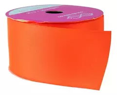 Cinta Raso Doble Faz N°9 Ancho 40mm Deco Rollo X 10 Metros - tienda online