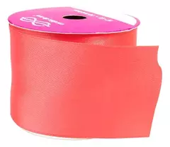 Cinta Raso Doble Faz N°12 Ancho 50mm Deco Rollo X 10 Metros