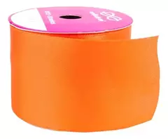 Cinta Raso Doble Faz N°12 Ancho 50mm Deco Rollo X 10 Metros - tienda online