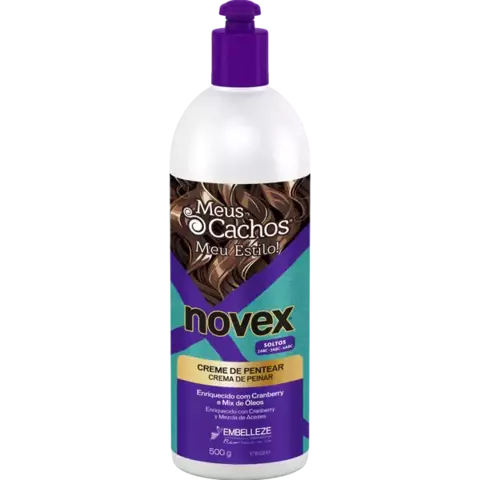 Crema para Peinar Meus Cachos Soltos Novex 500Ml
