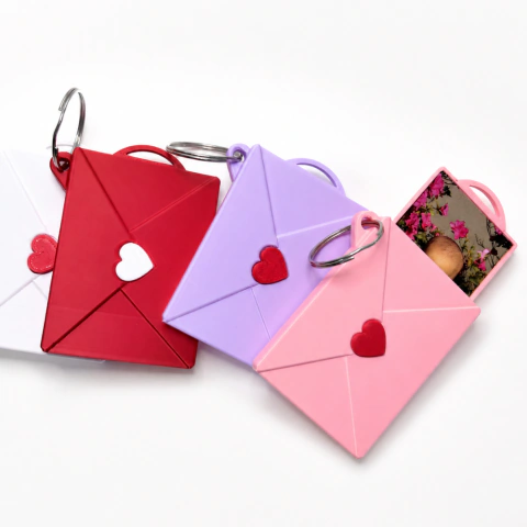 Chaveiro Carta do Amor com Foto 3x4