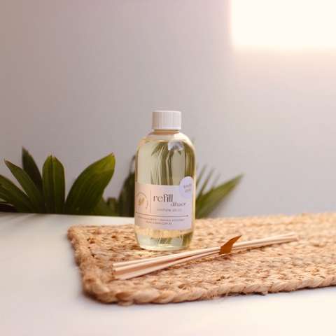 Refill para Difusor de Ambientes – 250ml + Varillas
