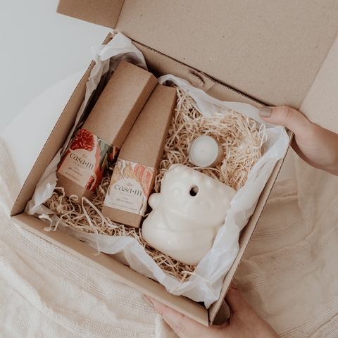Box Aromático “Hornillo & Bombones” – Ritual para Perfumar y Disfrutar