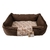 Cama para mascota dohko café beige en internet