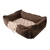 Imagen de Cama para mascota dohko café beige