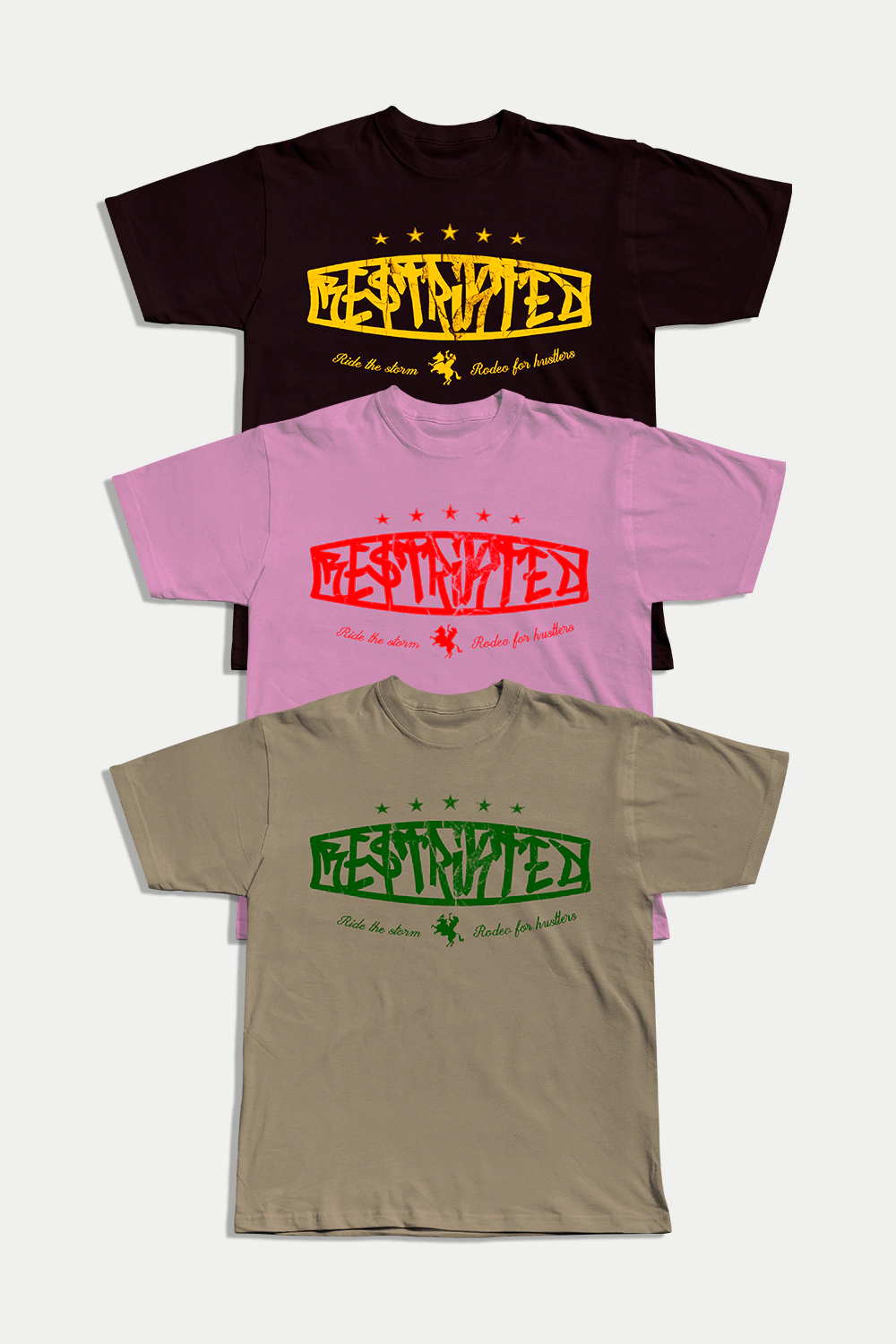 THREE BIRD, ONE STONE (PACK T-SHIRT X3)