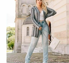 Cardigan zig zag