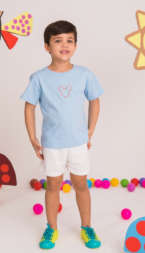 T-shirt Mickey Azul