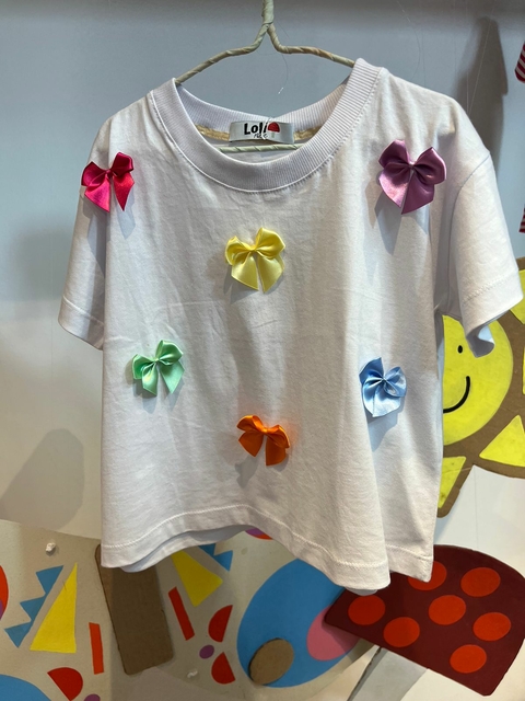 T-shirt Laços Coloridos