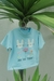 T-shirt Over Coelhinhos Flores - comprar online