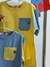 T-shirt Sapinho Mangas Coloridas na internet