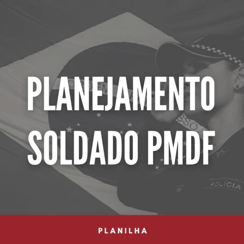 Planejamento de Estudos PMDF