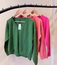 SWEATER ESCOTE V - paula pas mayorista