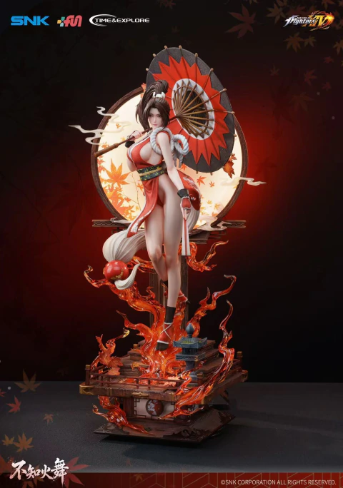 [RESERVA] TIME EXPLORE - The King of Fighters XIV Mai Shiranui 1/4 Scale Statue