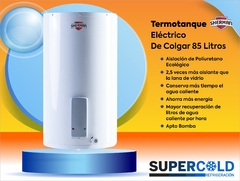 Termotanque Eléctrico De Colgar 85 Litros Sherman - comprar online