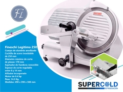Cortadora de Fiambre CF250 Fineschi Legitima - comprar online