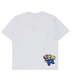 Camiseta Stranger Oversized 3D Colors (Branca) - comprar online