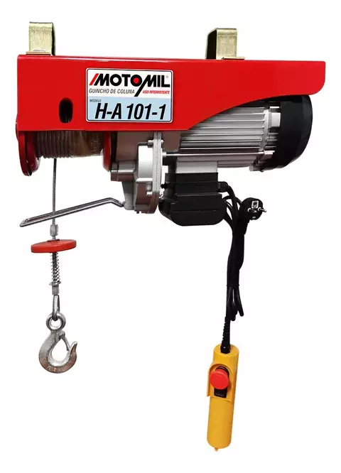 GUINCHO COLUNA ELÉTRICO 100/200KG 220V-60Hz H-A 101-1 MOTOMIL