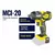 CHAVE DE IMPACTO A BATERIA MCI-20 127/220V 60HZ MENEGOTTI na internet