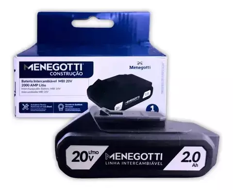 BATERIA 20V-2000AH INTERCAMBIAVEL MENEGOTTI