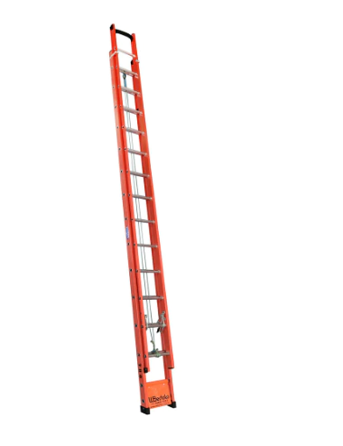 ESCADA EXT. ALUMINIO/FIBRA VAZADA 4,50 X 7,80M EAFV25