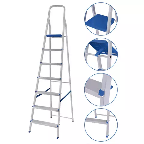 ESCADA DE ALUMÍNIO MOR DEGRAUS:7