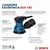 LIXADEIRA ROTO ORBITAL ROTOGEX 125 220V BOSCH