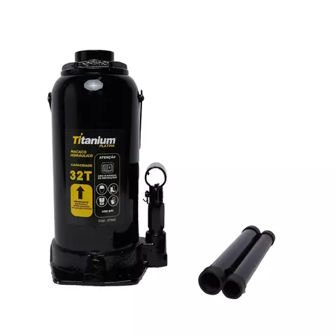 MACACO HIDRÁULICO TIPO GARRAFA 32 TONELADA TITANIUM