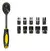 JOGO DE SOQUETES COM CATRACA 1/2" - CRV - 11 PECAS