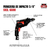 FURADEIRA IMPACTO 3/8" 6600 570W 220V 1 VELOCIDADE SKIL