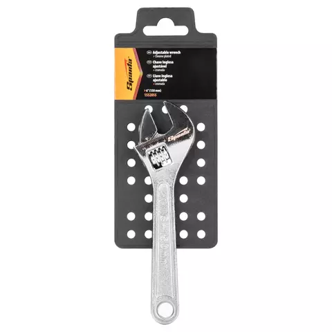 CHAVE INGLESA AJUSTÁVEL, CROMADA, 6POL., 150MM, 1PÇ // SPARTA