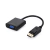 ADAPTADOR/CONVERSOR DISPLAYPORT (macho) X VGA (femea) - PENTON CABOS