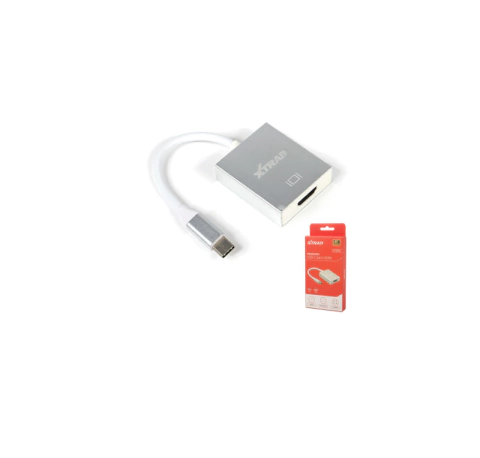 Cabo Adaptador Usb C 3.1 Para Hdmi 4k Ultra Hd Xtrad Xt-2214