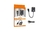 ADAPTADOR HDMI (MACHO) X VGA (FEMEA) - LEHMOX
