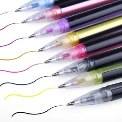 Conjunto de canetas de gel umitivas com 48 cores e glitter para adultos, livros - comprar online