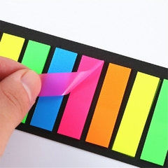 200 sheets Posted it Transparent Sticky Note Notebook Memo Pad Clear Sticky Note