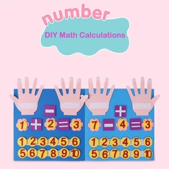 Mathematical Enlightenment Children Educational Felt Toy - loja online