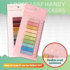 200 Sheets Color Sticky Notes Memo Pad Notes Index Transparent Post Stickers Boo