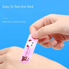 120pcs/lot Cartoon Animal Pattern Band Aid Hemostasis Adhesive Bandages First Ai - comprar online