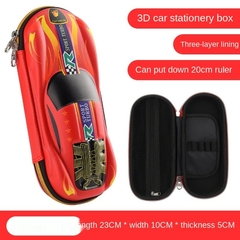 3D Racing Car Pencil Cases Cartoons School Pencil Case for children Stationery b