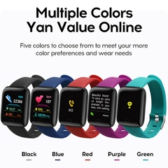 116Plus Smart Bracelet Sports Bracelet D13 Color Screen Bracelet Sports Pedomete - loja online