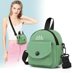 New Style Messenger Bag Fashion Casual Small Canvas Bag Korean Version Cute Girl na internet
