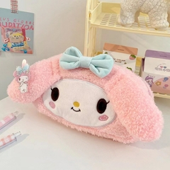 Kawaii Pencil Pouch Large Capacity Pen Case Cute Plush Cosmetic Bag Back To Scho