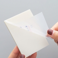 250PCS Waterproof Transparent Sticky Notes Memo Pad 50 Sheets Stickers Daily To