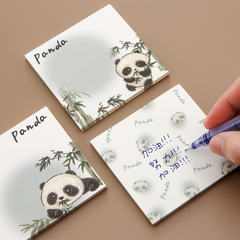 Conjunto de 4 livros Panda Note Memo Hand Account Pequeno Bloco de Notas - comprar online