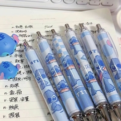 Disney 10-20 Pcs Gel Pen Cartoonstitch0.5 Lack Ink Signature Pen Office School W - loja online